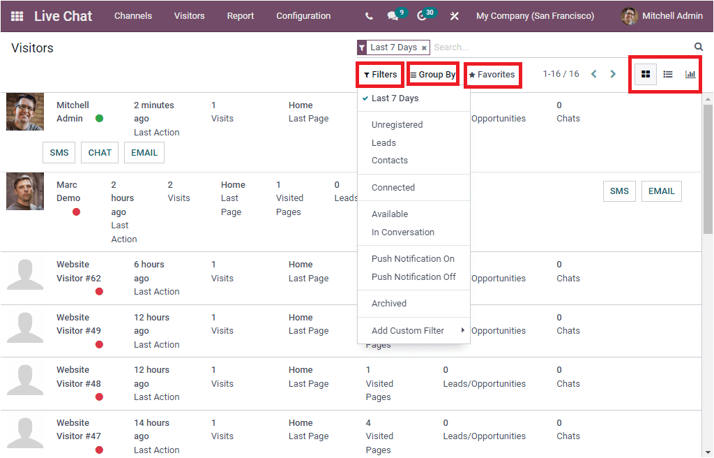 Odoo 15 Live Chat 