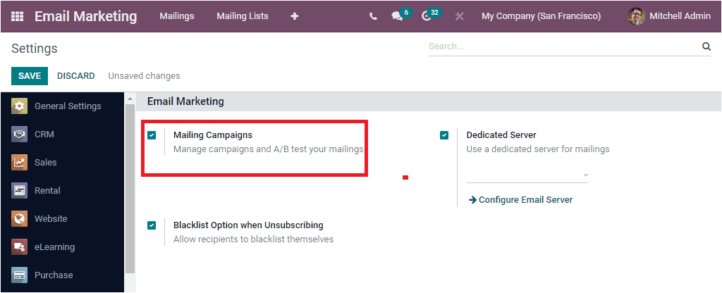 Odoo 15 Email Marketing 
