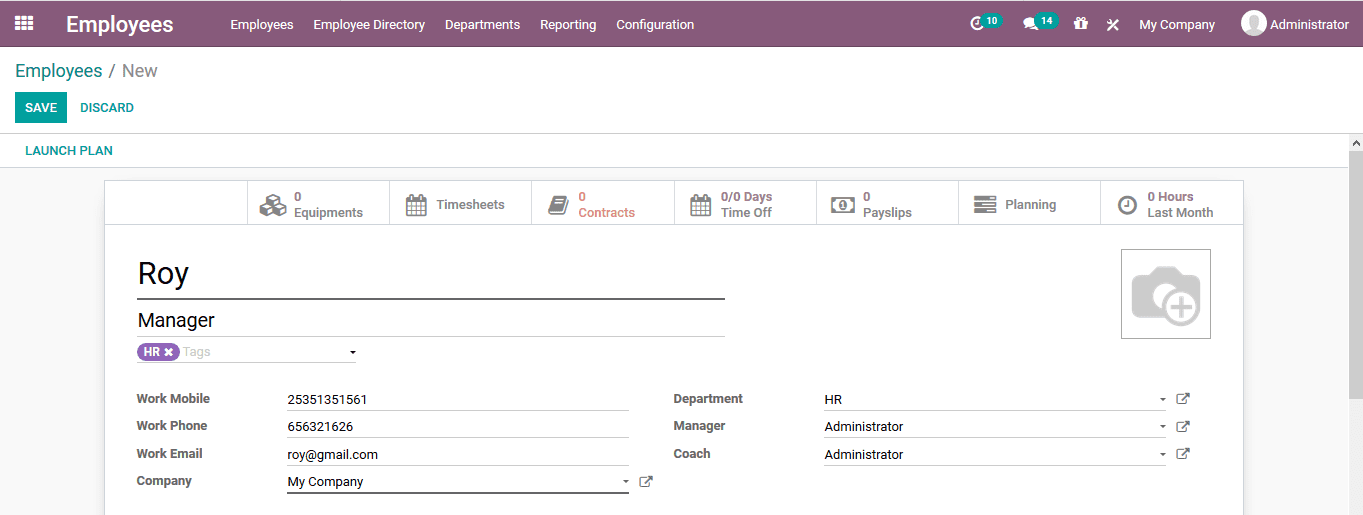 odoo-human-resource