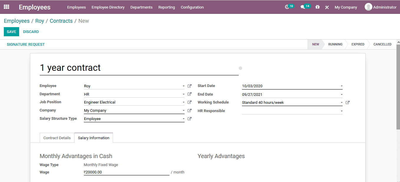 odoo-human-resource