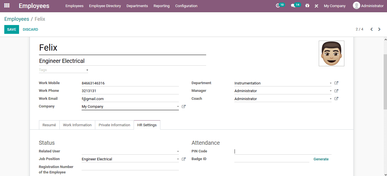 odoo-human-resource