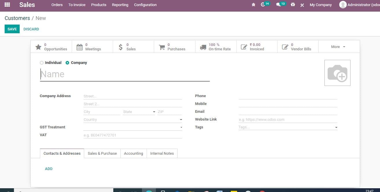 odoo-sales-invoice