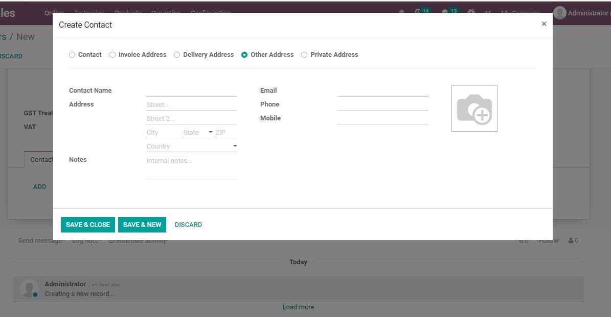 odoo-sales-invoice