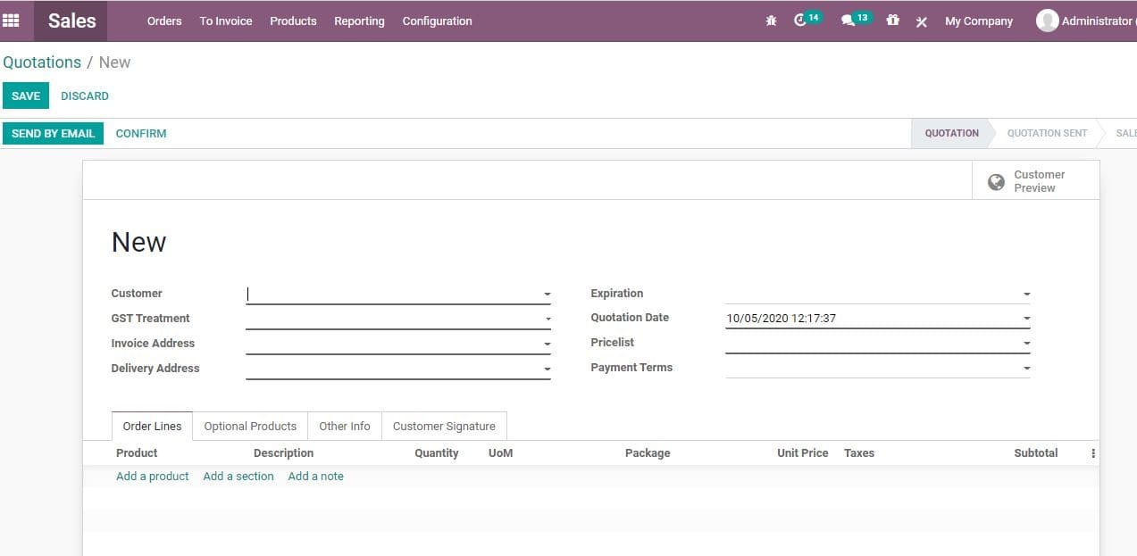 odoo-sales-invoice