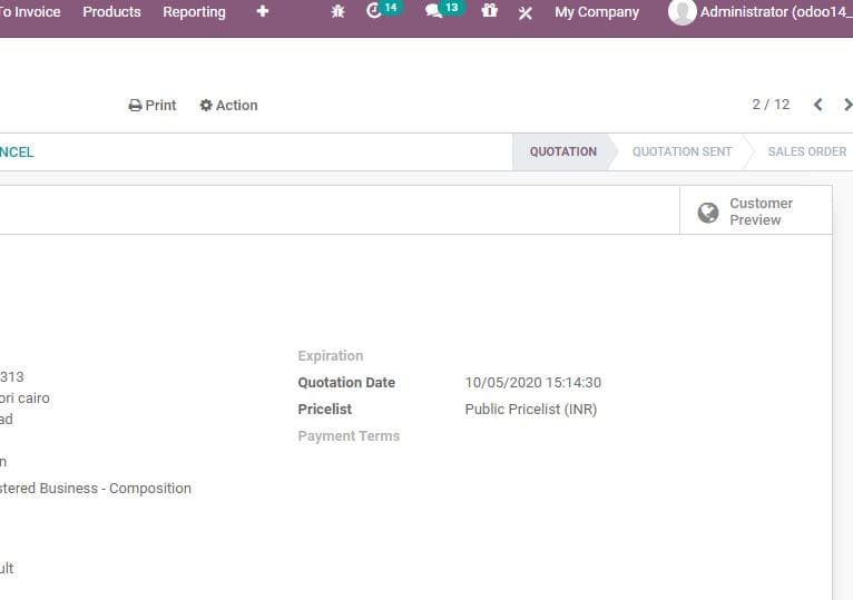 odoo-sales-invoice