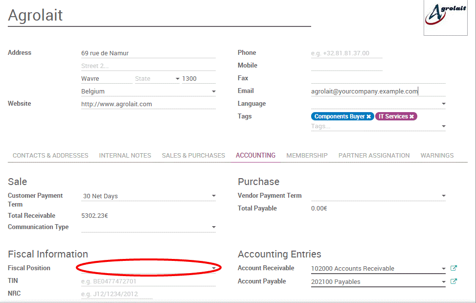 odoo-sales-invoice