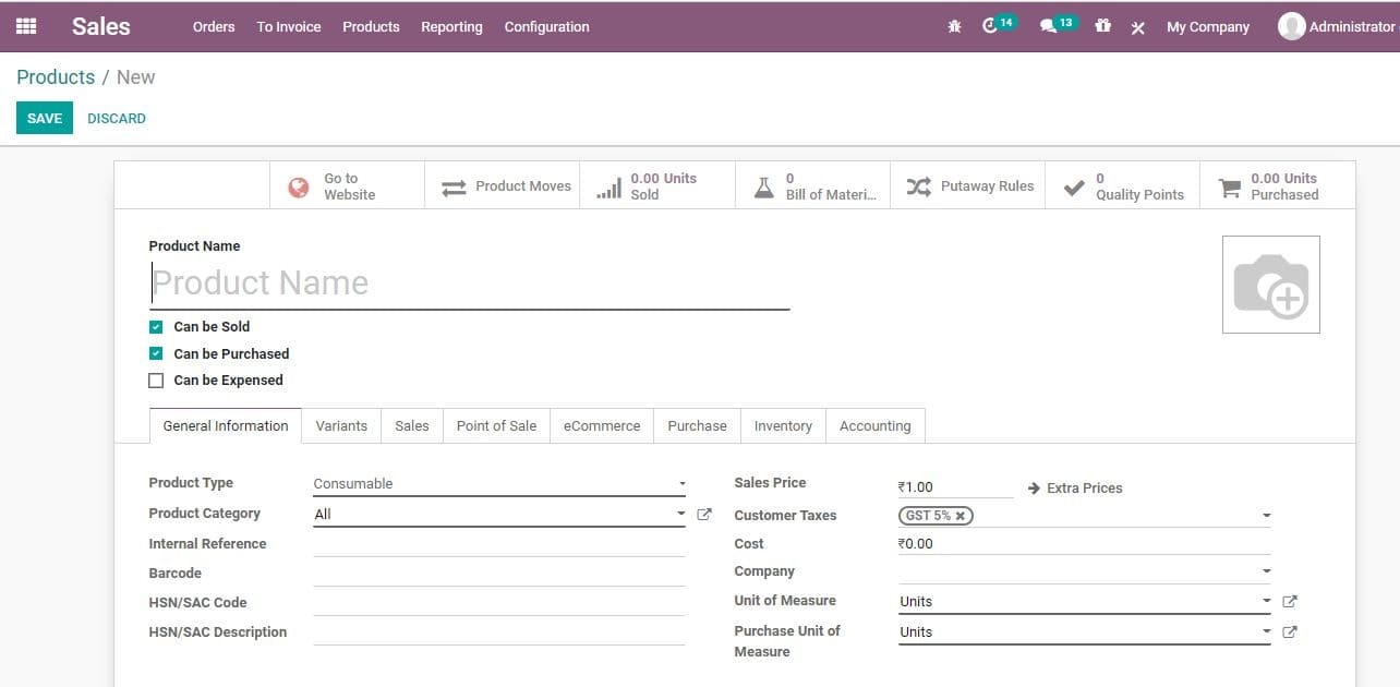 odoo-sales-invoice