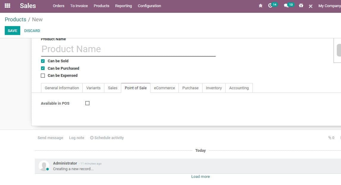 odoo-sales-invoice