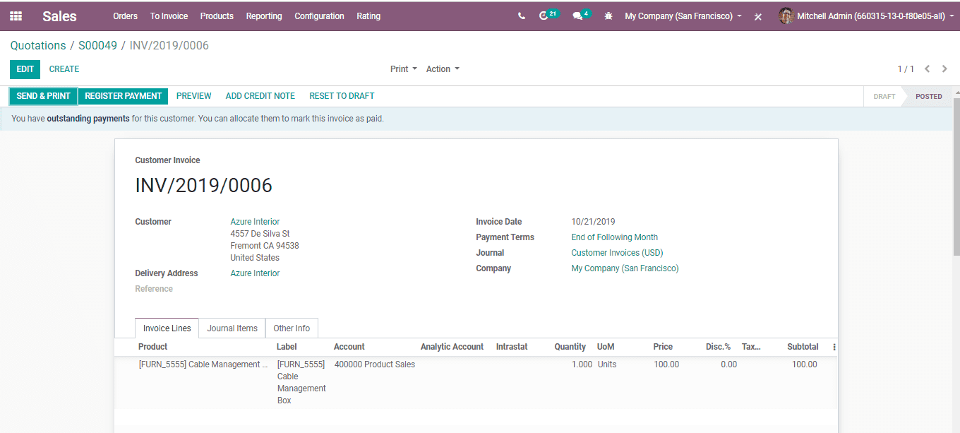 odoo-sales-invoice