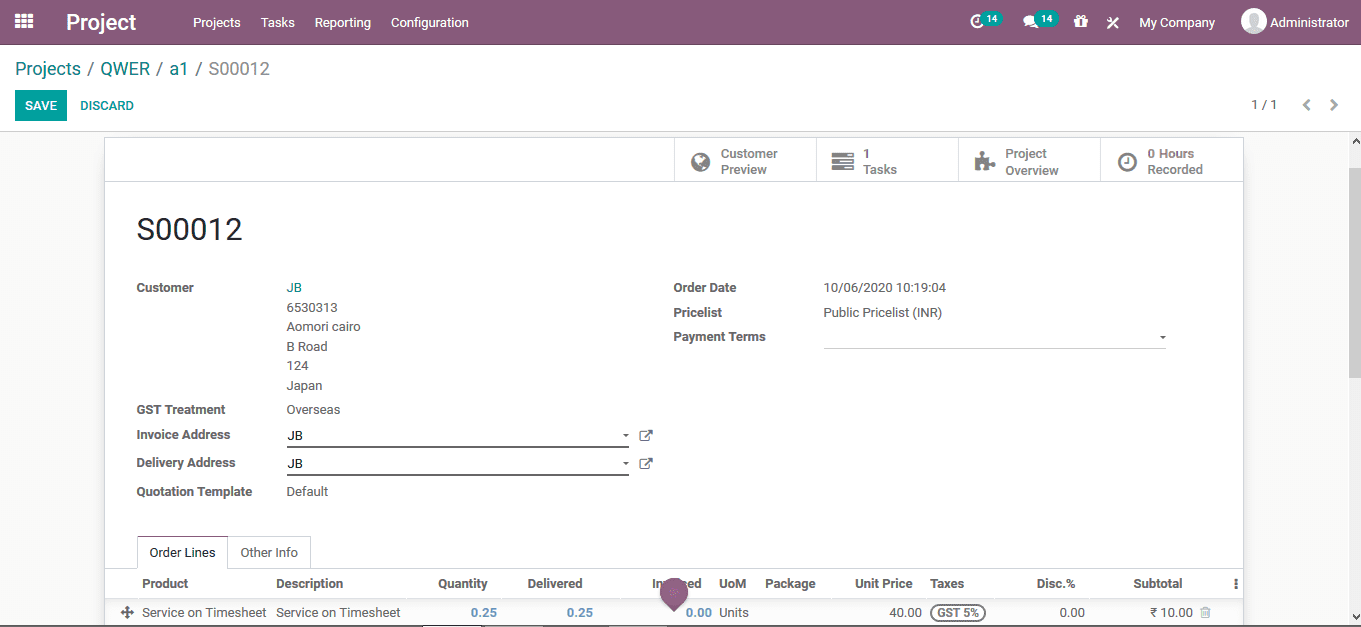 odoo-project-management