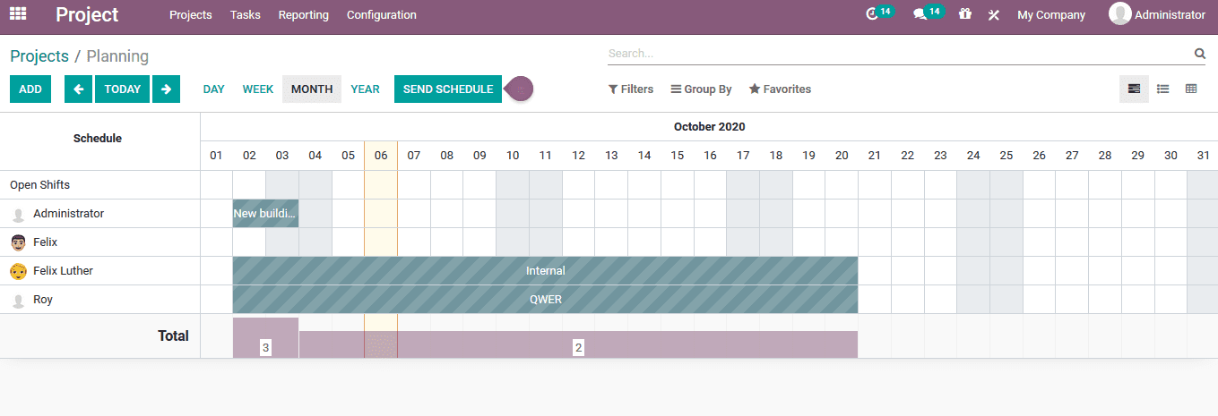 odoo-project-management