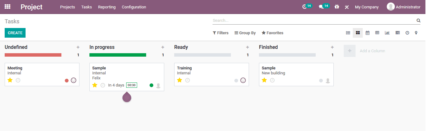 odoo-project-management