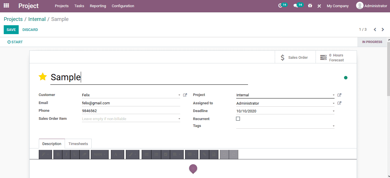 odoo-project-management