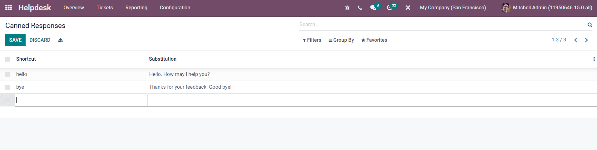 Odoo 15 Help Desk 