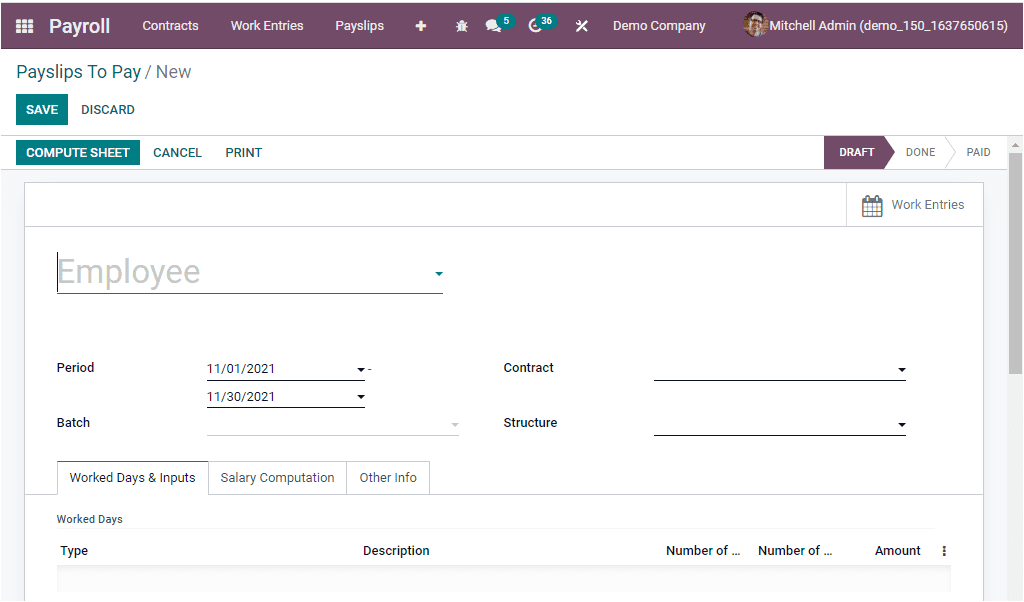 odoo-payroll