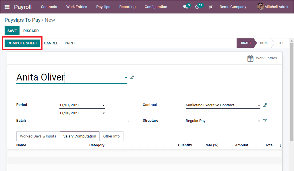 odoo-payroll