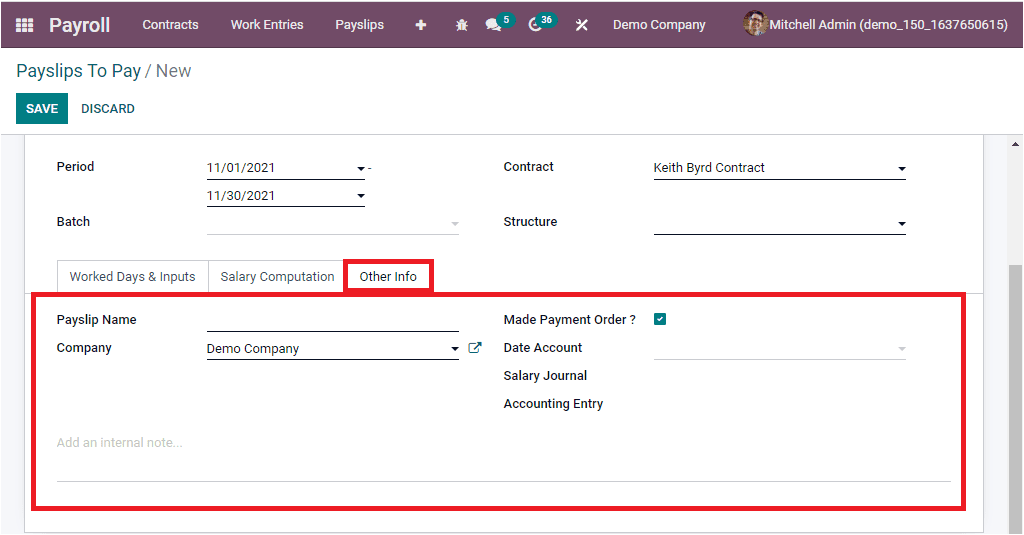 odoo-payroll