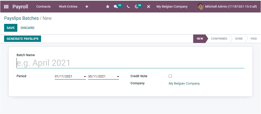 odoo-payroll