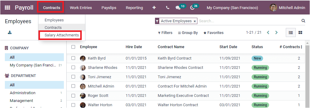 odoo-payroll