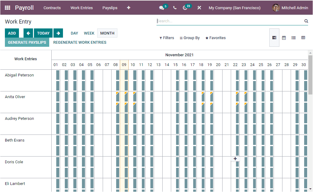 odoo-payroll