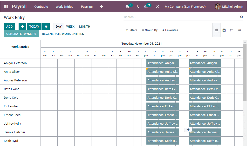 odoo-payroll