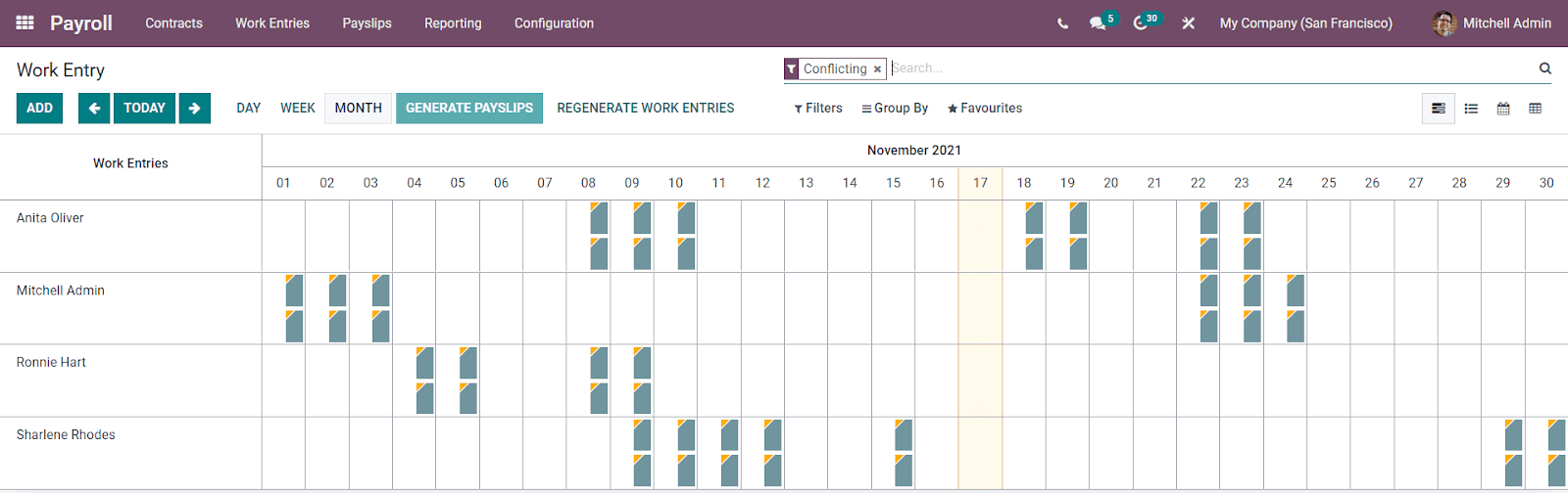 odoo-payroll