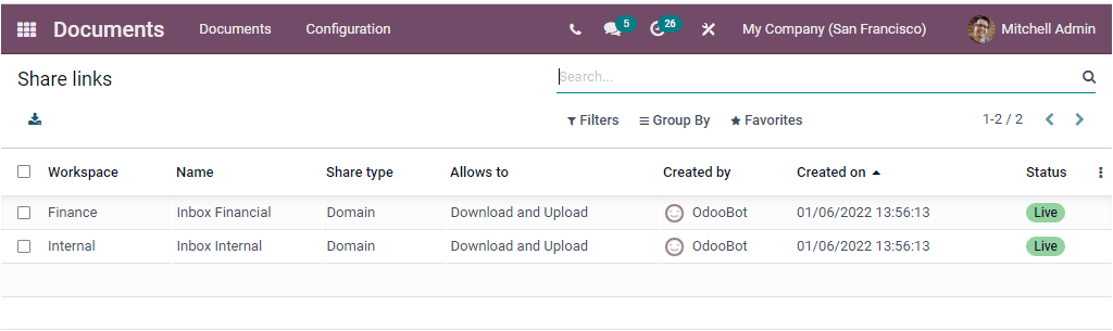 Odoo 15 Document 