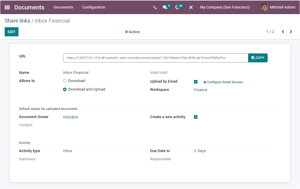 Odoo 15 Document 