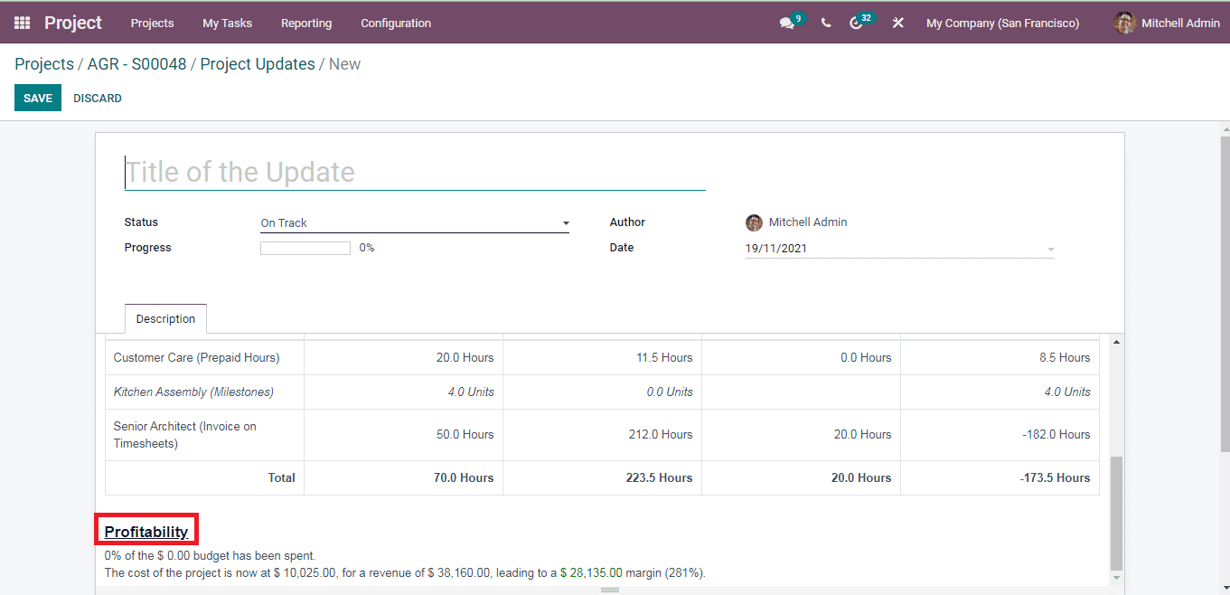 Odoo 15 Projects