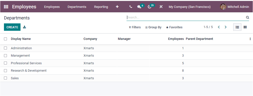 odoo-employee