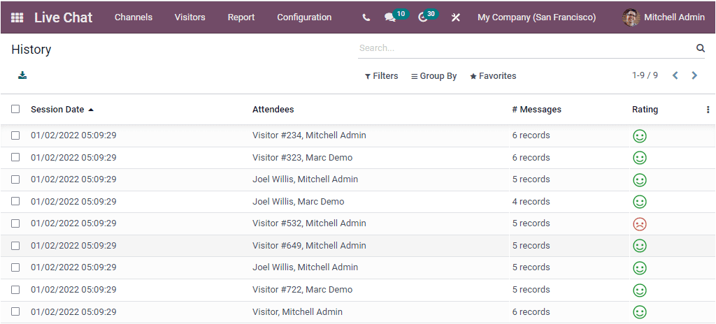 Odoo 15 Live Chat 