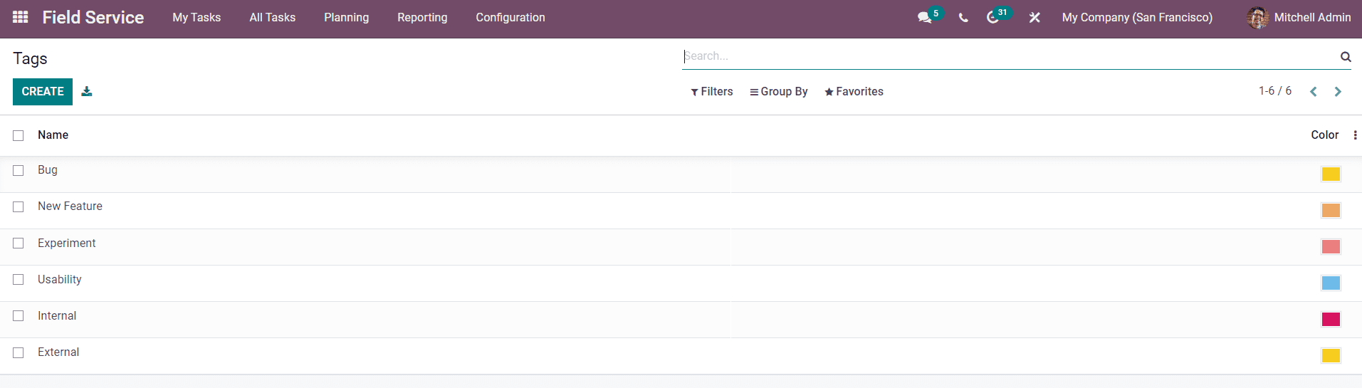 Odoo 15 Field Service