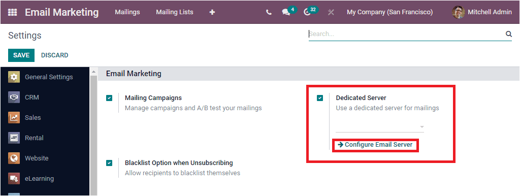 Odoo 15 Email Marketing 