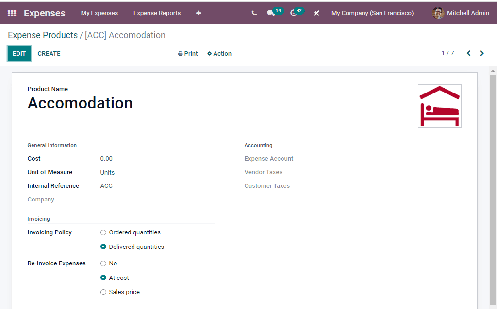 odoo 15 Expenses