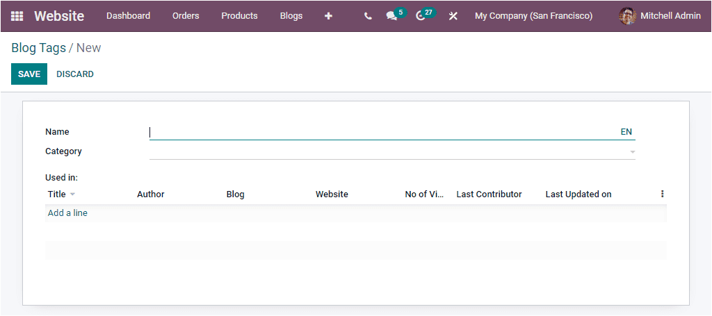 Odoo 15 Website Ecommerce