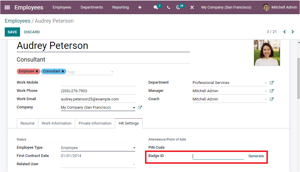 odoo-attendances