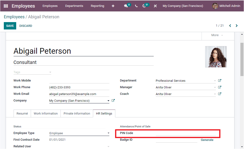 odoo-attendances