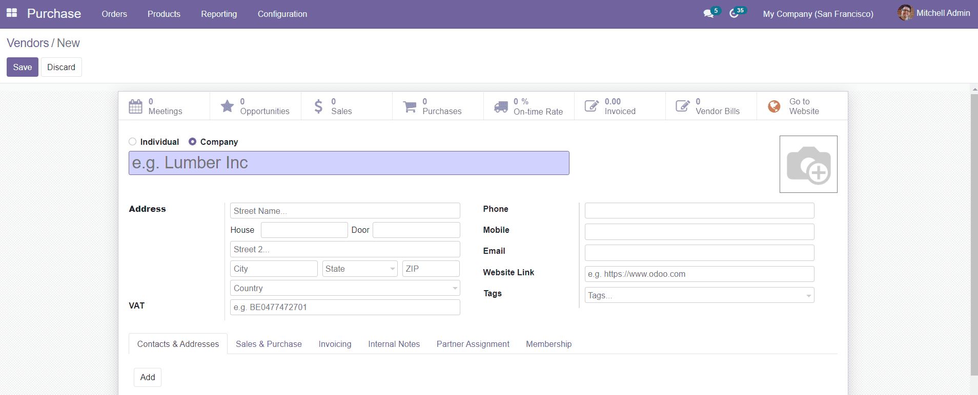 Odoo 14 CRM Module