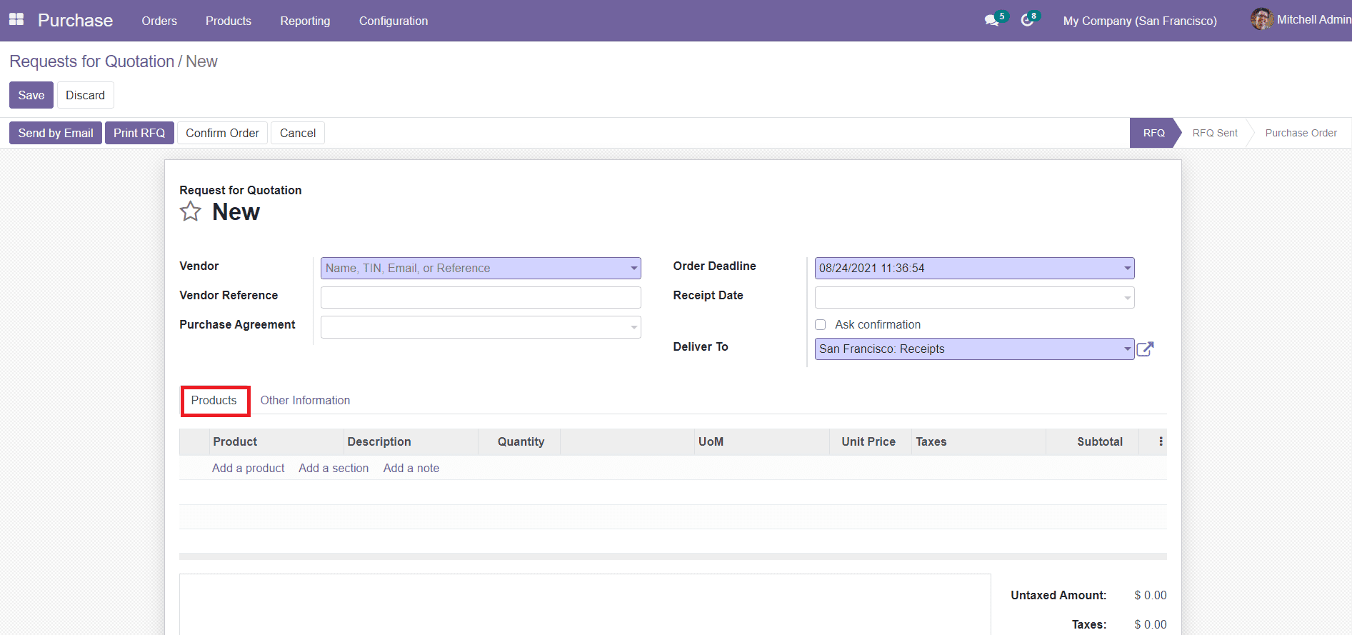 Odoo 14 CRM Module