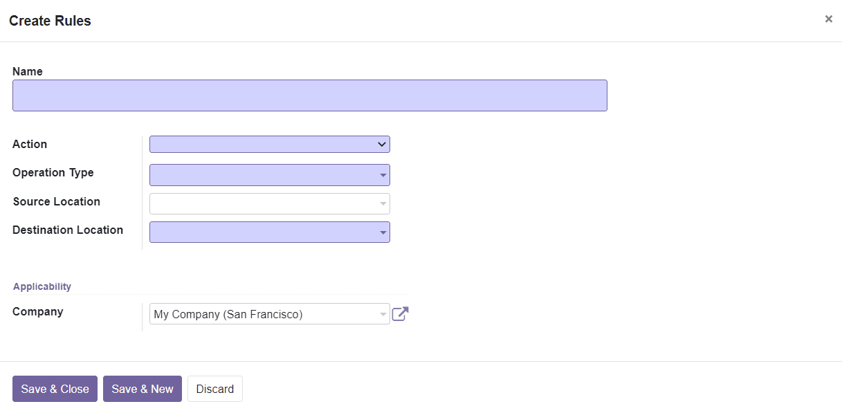 Odoo 15 Inventory