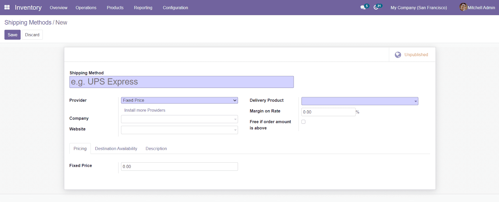 Odoo 15 Inventory