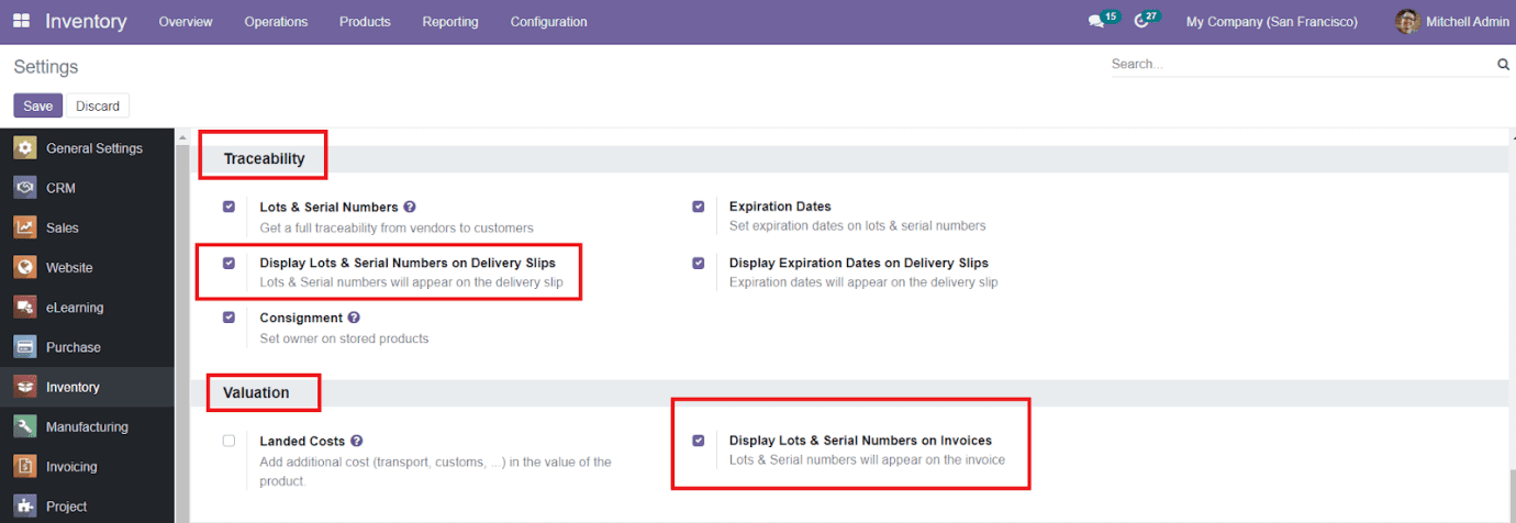 Odoo 15 Inventory