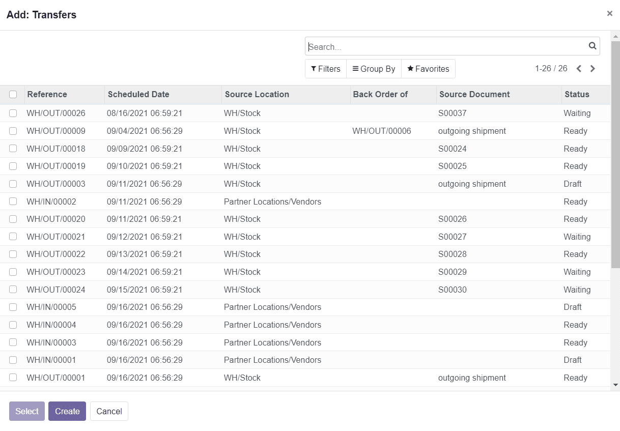 Odoo 15 Inventory