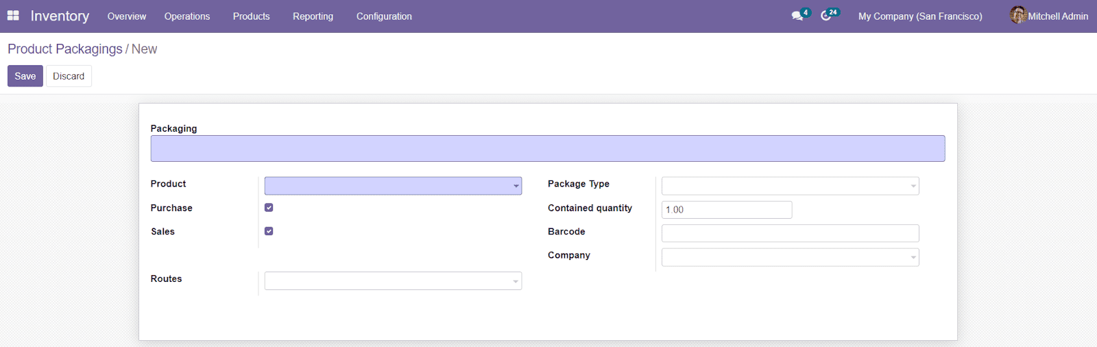 Odoo 15 Inventory