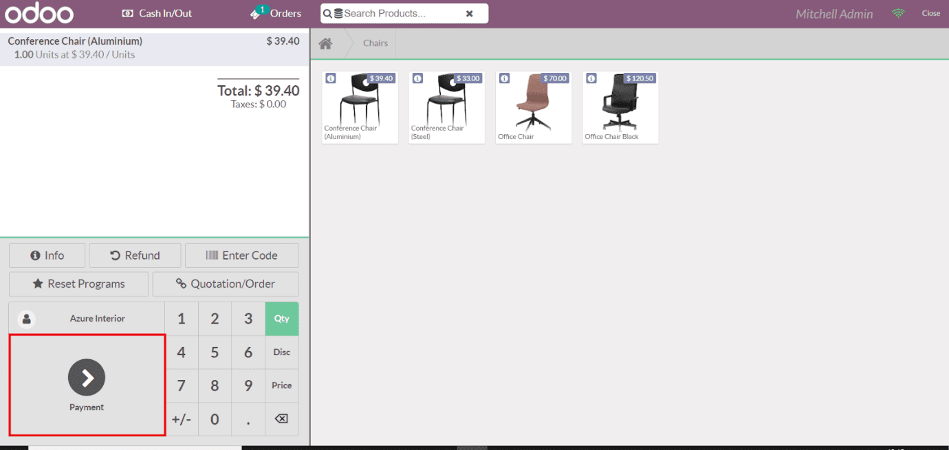 Odoo 15 POS