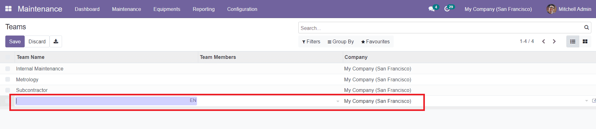 Odoo 15 maintenance