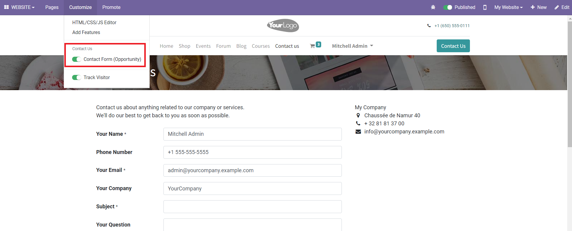 Odoo 15 Sales Module