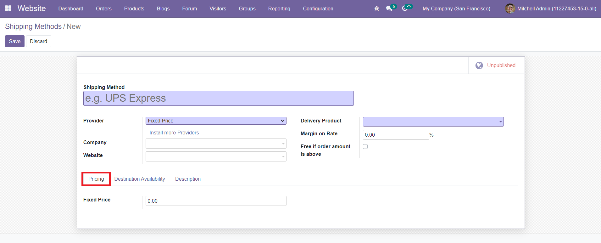 Odoo 15 Sales Module