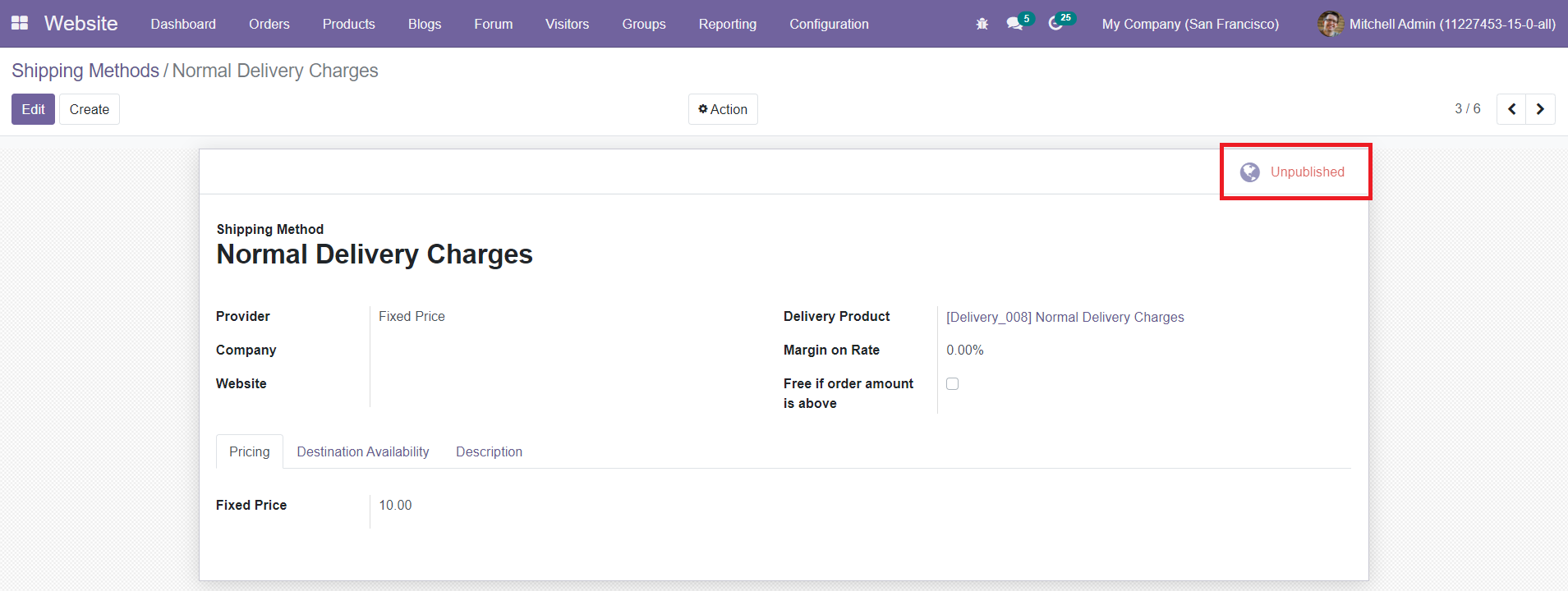 Odoo 15 Sales Module