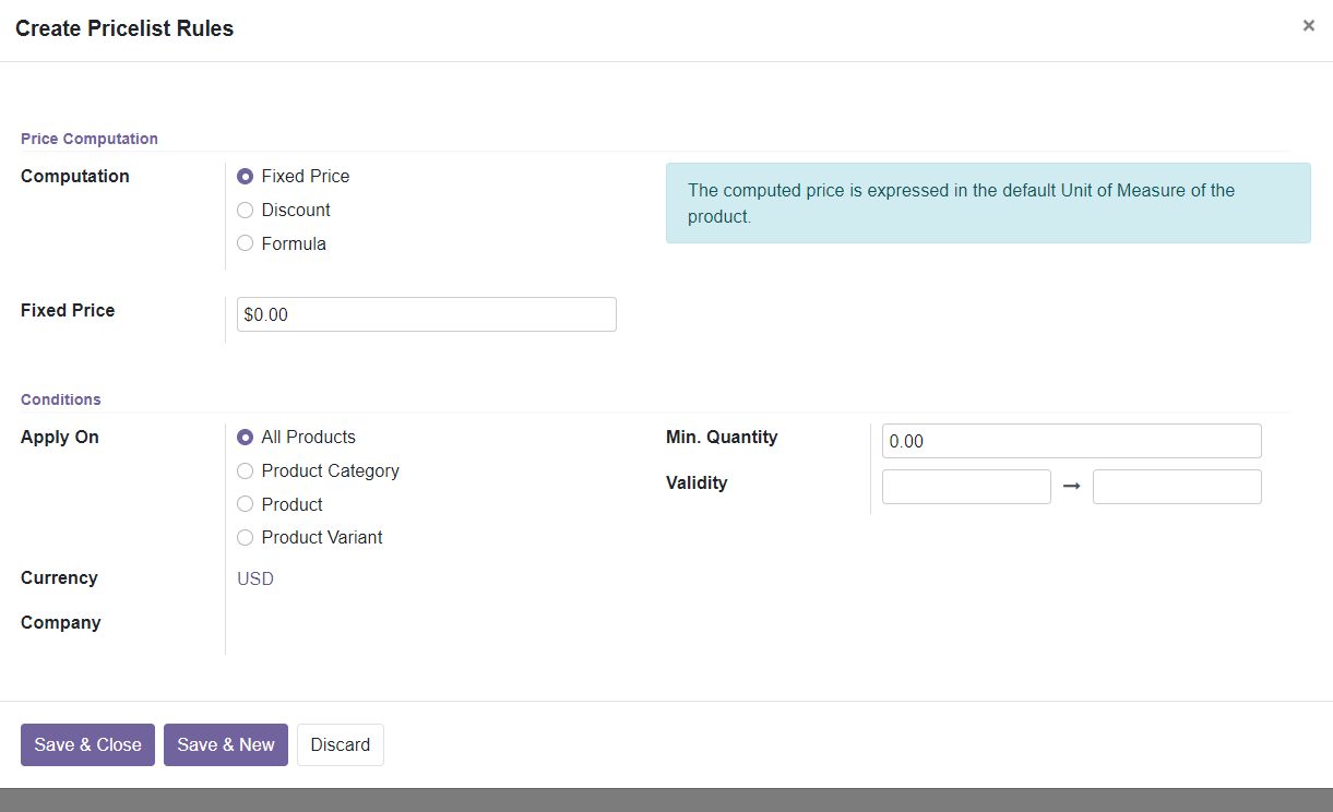 Odoo 15 Sales Module